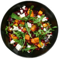 Rucola-Orangen Salat