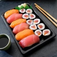 Lachs Thunfisch Sushi Groß