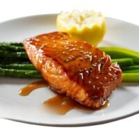 Lachs Teriyaki
