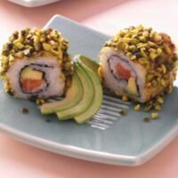 Lachs Pistazien Maki